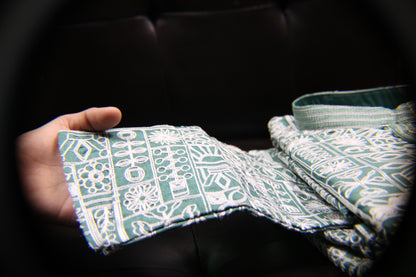 Traditional Embroidered Heavy Olive Green Men's Kurta